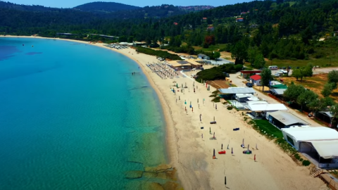 Plaža Paliouri, Halkidiki