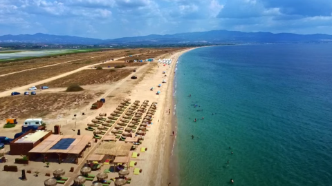 Plaža Agios Mamas, Halkidiki