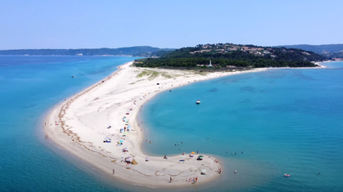 Prelepa plaža Posidi, Kasandra